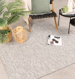 FRAAI | Home & Living In- & Outdoor Teppich Quadrat - Summer Tile Hellgrau