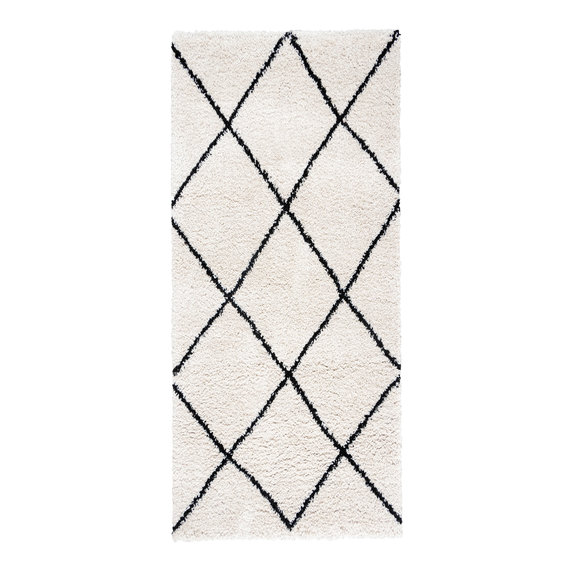 FRAAI | Home & Living Hochflor Läufer - Sensa Lines Creme