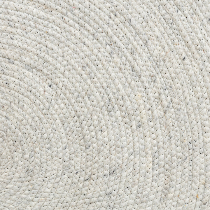 Wollteppich Rund - Wise Grau Meliert 367