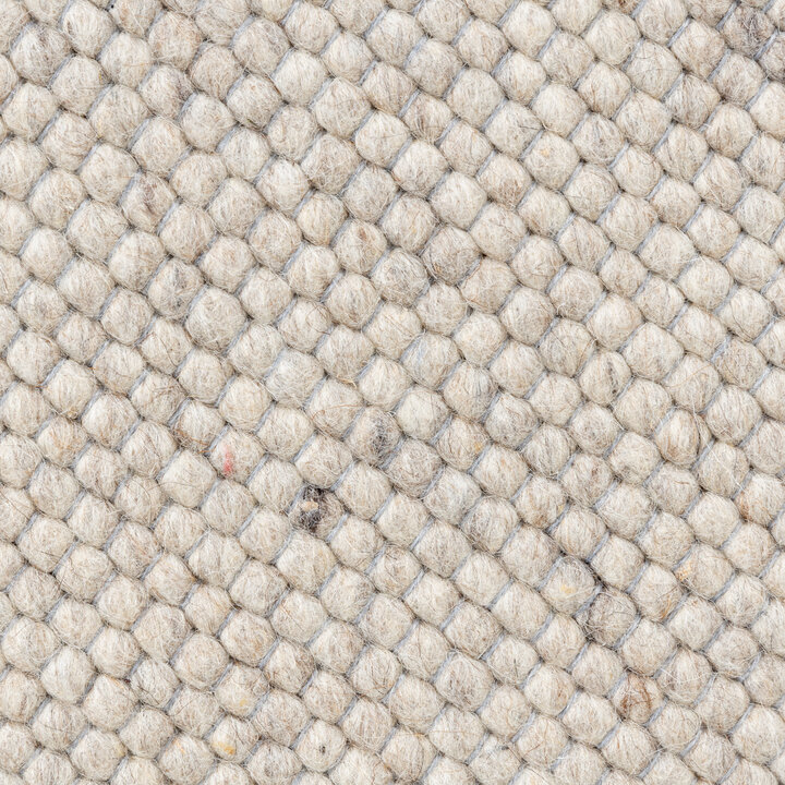 Wollteppich - Wise Weiß Natur 607