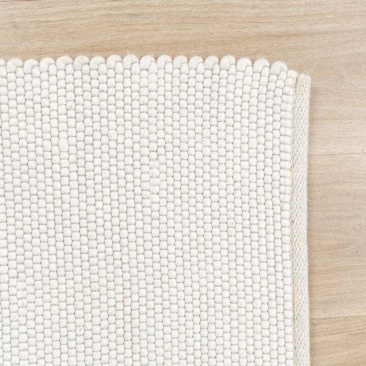 Wollteppich - Wise Weiß 001