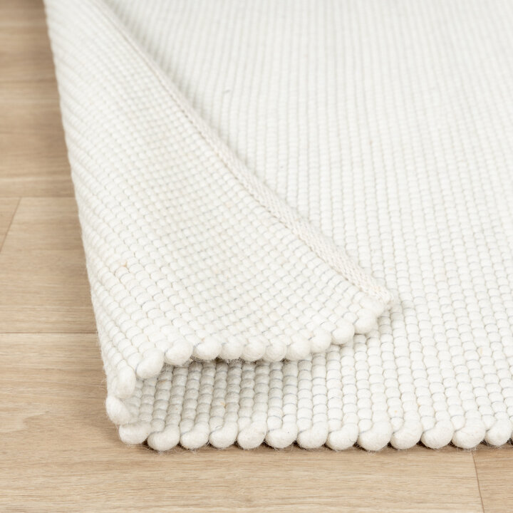 Wollteppich - Wise Weiß 001