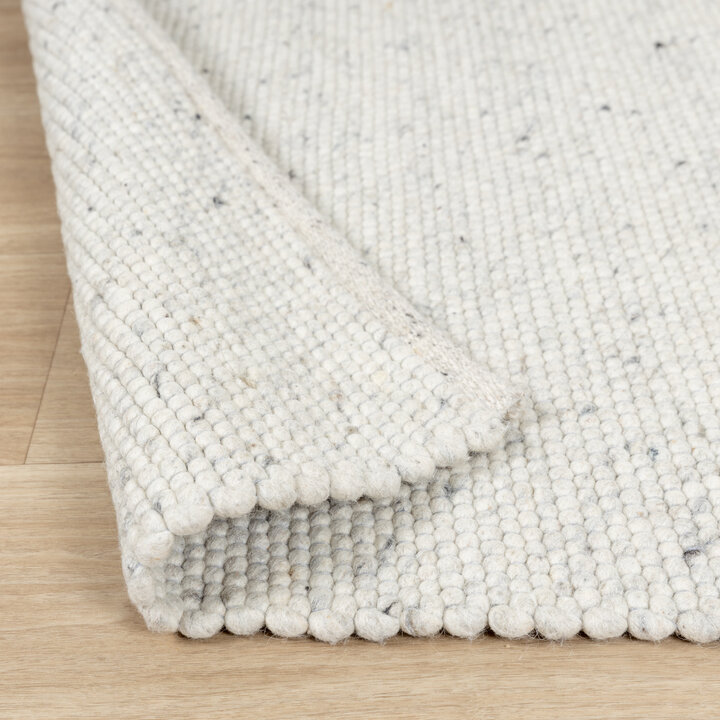 Wollteppich - Wise Grau Meliert 367