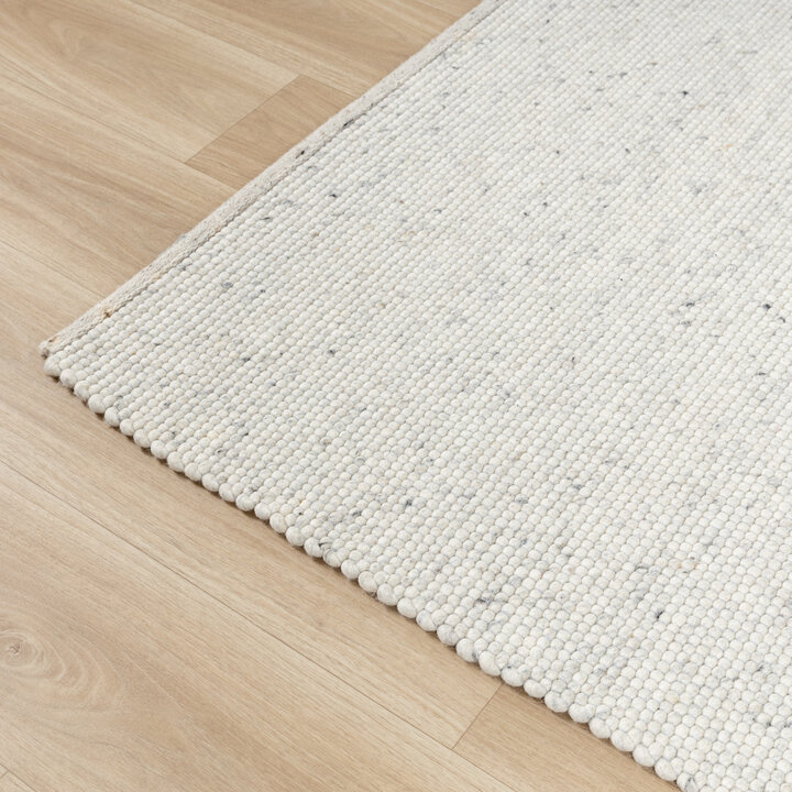 Wollteppich - Wise Grau Meliert 367