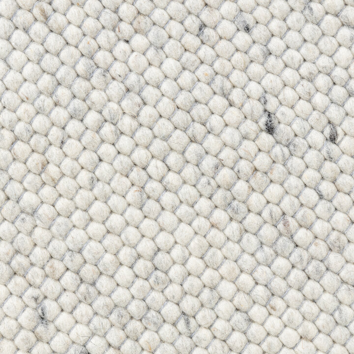 Wollteppich - Wise Grau Meliert 367