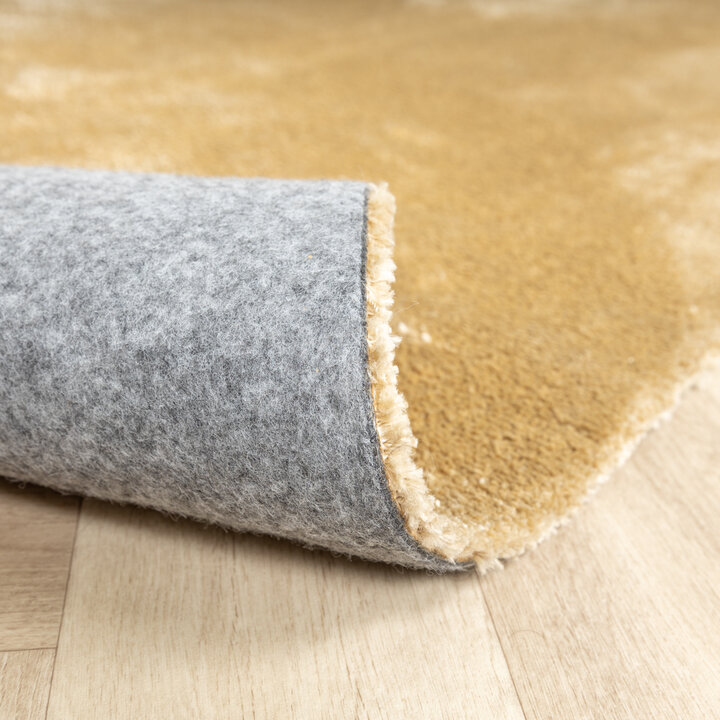 Waschbarer Viskose Teppich - Vive Gold