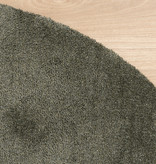 FRAAI | Home & Living Waschbarer Teppich Rund - Clean Grün