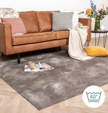 FRAAI | Home & Living Waschbarer Viskose Teppich - Vive Taupe