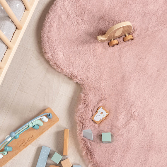 FRAAI | Home & Living Kinderteppich - Huggy Wolke Rosa