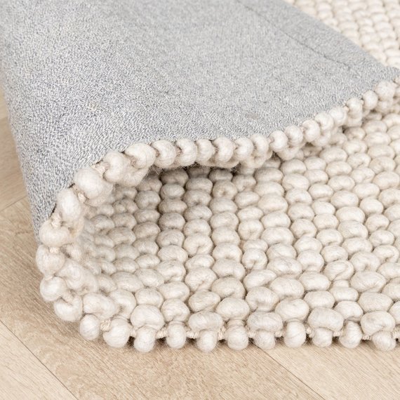FRAAI | Home & Living Wollteppich - Luminous Creme/Weiß