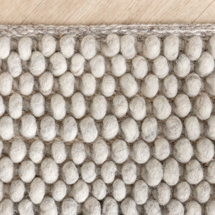 Wollteppich - Luminous Hellgrau