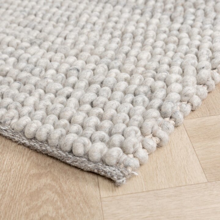 Wollteppich - Luminous Hellgrau