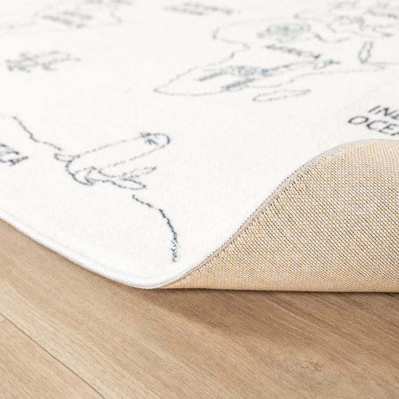 FRAAI | Home & Living Kinderteppich - Globe Creme