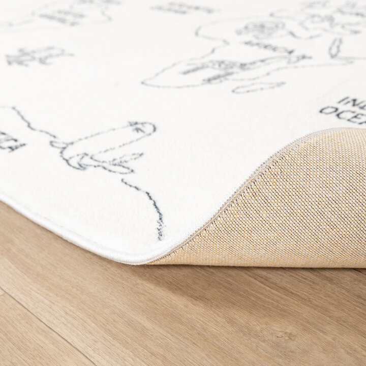 Kinderteppich - Globe Creme