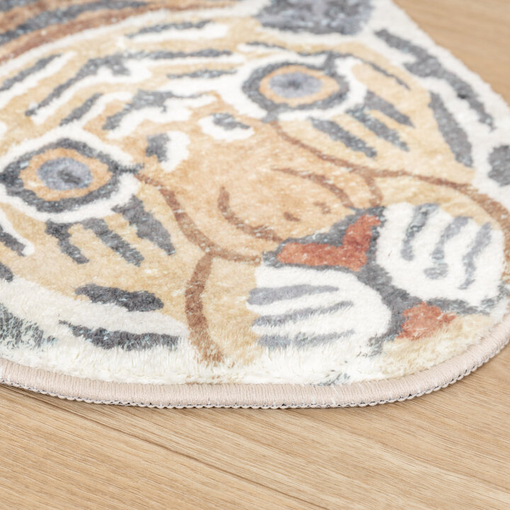 Waschbarer Kinderteppich - Wild Tiger