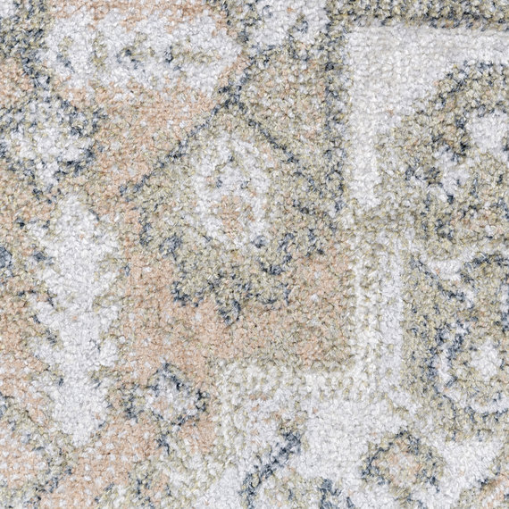 FRAAI | Home & Living Waschbarer Teppich - Nova Aztec Olivgrün