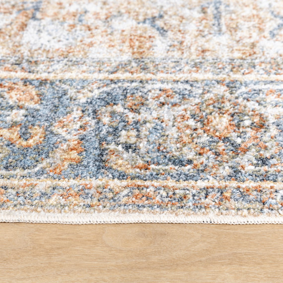 FRAAI | Home & Living Waschbarer Teppich - Nova Medaillon Bunt