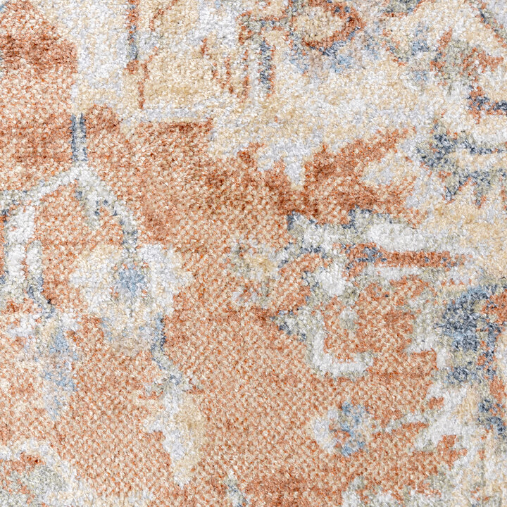 Waschbarer Teppich - Nova Medaillon Terra