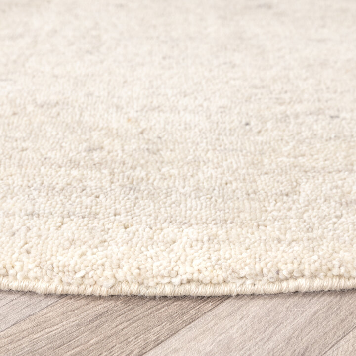 Berberteppich Rund - Aicha Beige