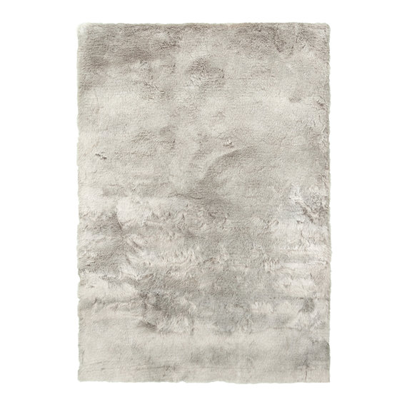 FRAAI | Home & Living Hochflor Teppich - Flowy Hellgrau