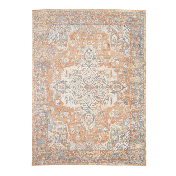 FRAAI | Home & Living Waschbarer Teppich - Nova Medaillon Terra