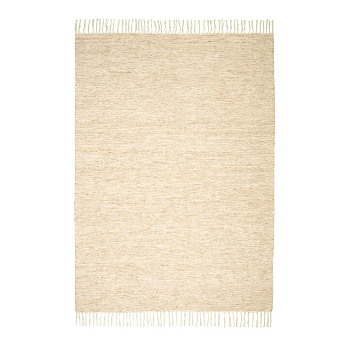 Boho Teppich - Faya Creme Beige