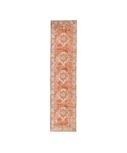 Vintage Läufer - Spring Medaillon Terracotta Creme