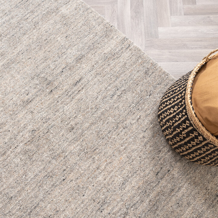 Berberteppich - Aicha Grau