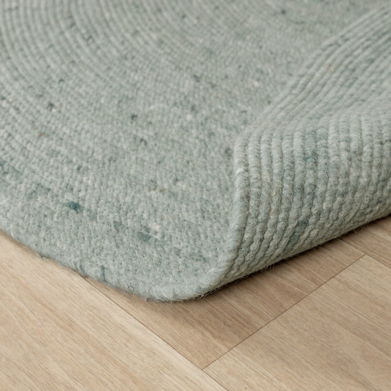 FRAAI | Home & Living Wollteppich Rund - Wise Grün 411