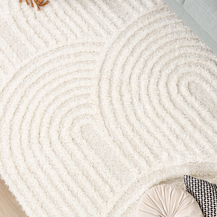 Teppich Skandinavisch - Lova Arches Creme