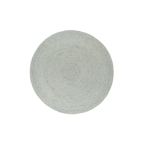 FRAAI | Home & Living Wollteppich Rund - Wise Grün 411