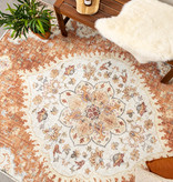 FRAAI | Home & Living Vintage Gartenteppich - Santo Mandala Terracotta
