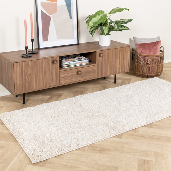 FRAAI | Home & Living Hochflor Läufer - Sensa Creme