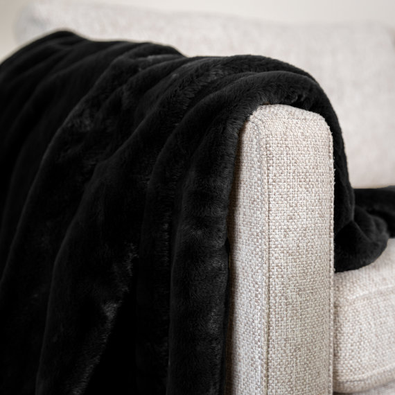 FRAAI | Home & Living Kuscheldecke - Otis Schwarz