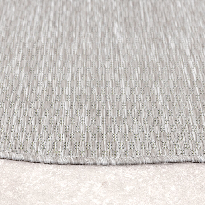 In- & Outdoor Teppich Rund - Costa Dunkelgrau