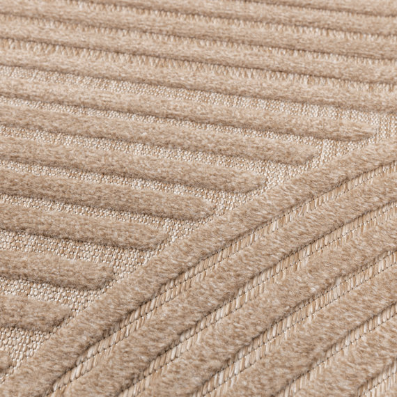 FRAAI | Home & Living Teppich Modern - Nori Curves Taupe