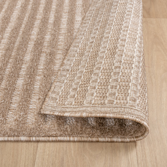 FRAAI | Home & Living Teppich Modern - Nori Curves Taupe