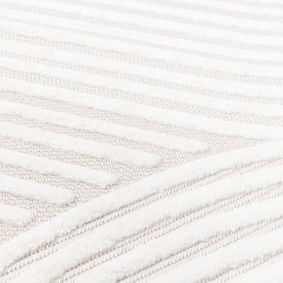 FRAAI | Home & Living Teppich Modern - Nori Curves Weiß