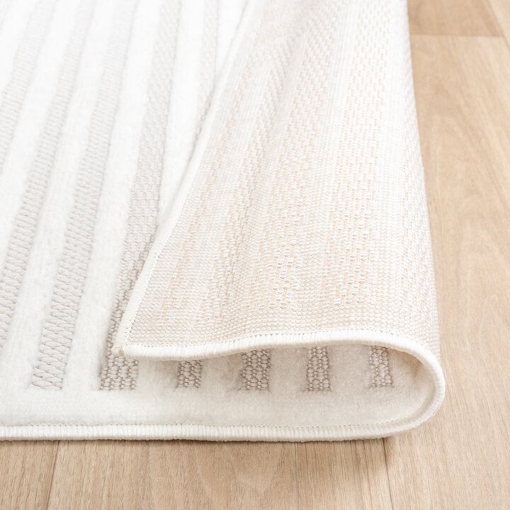 Teppich Modern - Nori Curves Weiß