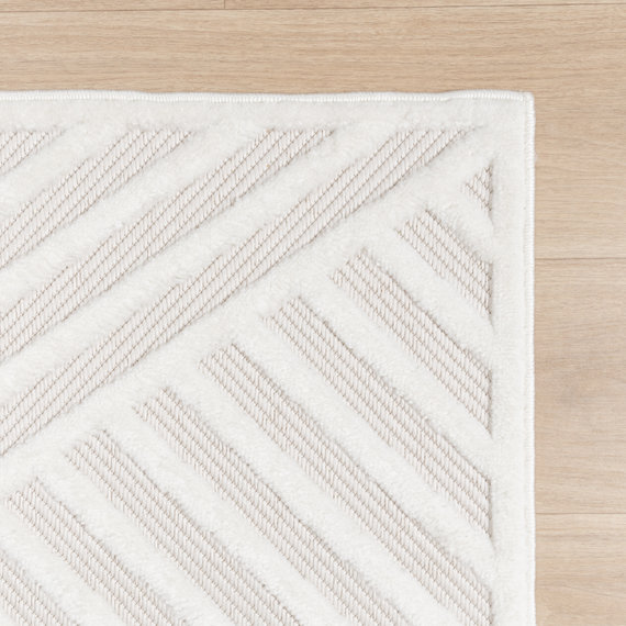 FRAAI | Home & Living Teppich Modern - Nori Lines Weiß