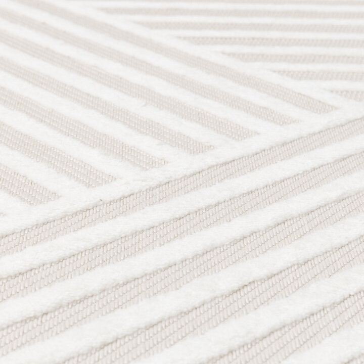 Teppich Modern - Nori Lines Weiß