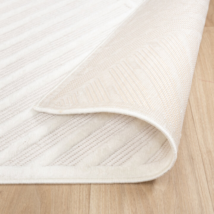 Teppich Modern - Nori Lines Weiß