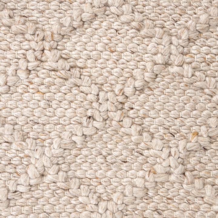 Wollteppich - Knit Beige