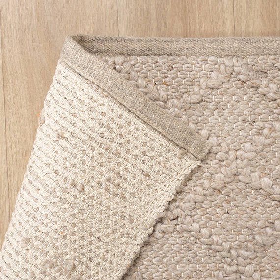 FRAAI | Home & Living Wollteppich - Knit Beige