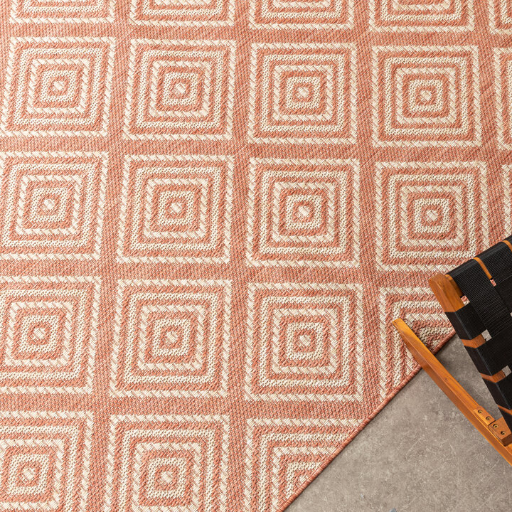 Gartenteppich - Brava Terracotta