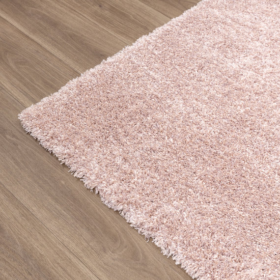 FRAAI | Home & Living Waschbarer Hochflor Teppich - Tidy Hellrosa