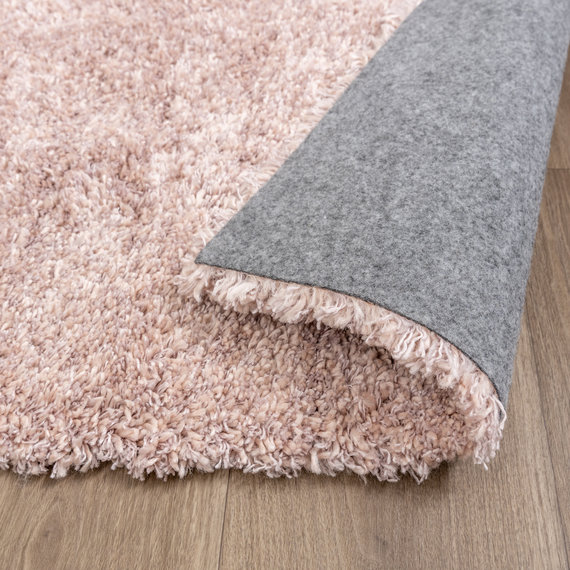 FRAAI | Home & Living Waschbarer Hochflor Teppich - Tidy Hellrosa
