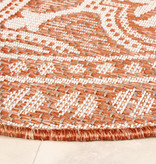 FRAAI | Home & Living In - & Outdoor Teppich Rund - Summer Oriental Terracotta