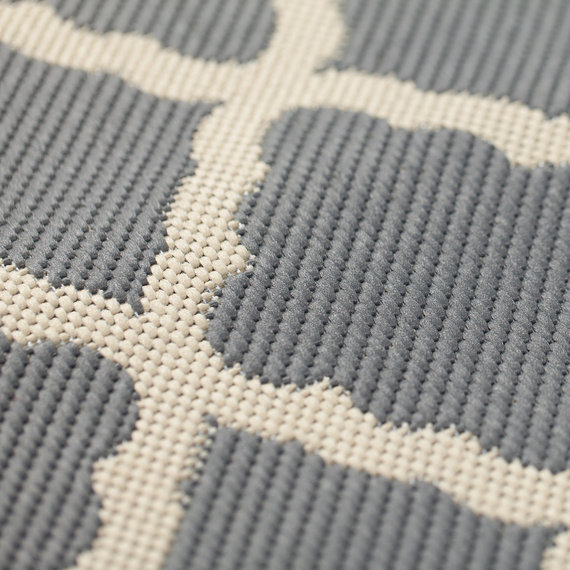 Flair Rugs Outdoor Teppich Retro - Floreno Padua Beige Antrazit