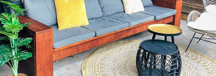 Inspiration für den Garten: 4x Outdoor-Teppiche von heute!